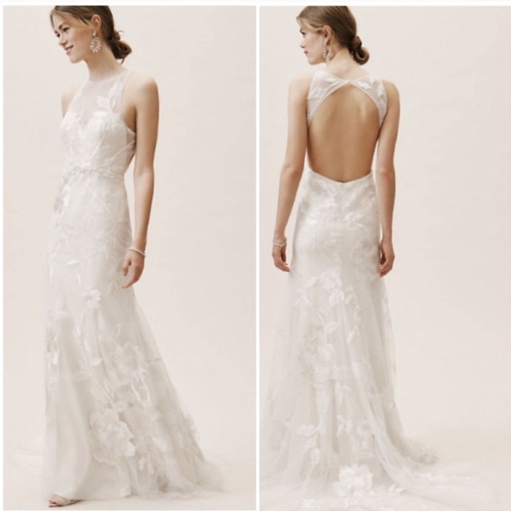 🆕NWT BHLDN Prescott Wedding Gown - Soldout online